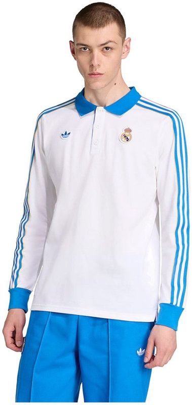 Real Madrid Terrace Icons Longsleeve Poloshirt