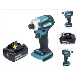 Makita DTD 172 G1 accu slagmoersleutel 18 V 180 Nm 1/4"" borstelloos + 1x oplaadbare accu 6,0 Ah - zonder oplader