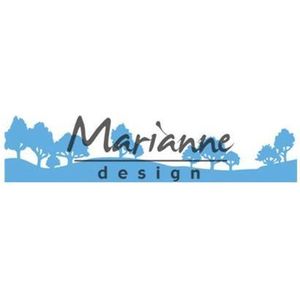 Marianne Design Creatables Snij en Embosstencil - Horizon bos