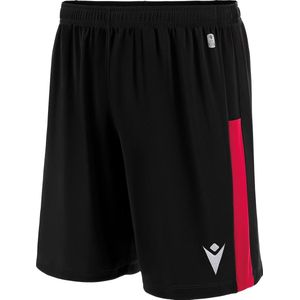 Macron - Skara - Voetbalshort - Zwart - 100% Polyester