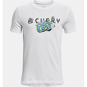 Under Armour Curry Trolly Shirt Boys - sportshirts - wit - Unisex
