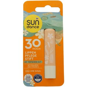 Sundance Lippenbalsem - Zonbescherming LSF30 Hoog - Island Breeze | 4,8 g - Met Tropische Geur - SPF 30 Hoog | Voor Beschermde en Zachte Lippen - Vegan