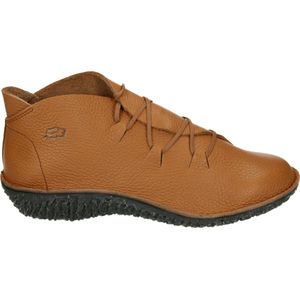 Loints of Holland 37951 VELSWIJK - VeterlaarzenHoge sneakersDames sneakersDames veterschoenenHalf-hoge schoenen - Kleur: Cognac - Maat: 37