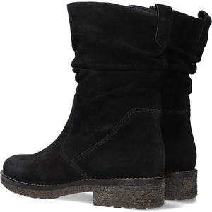 Gabor 703.1 Enkellaarsjes - Enkelboots met rits - Dames - Zwart - Maat 38,5