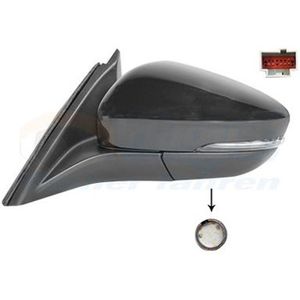 VanWezel 1949817 - Rétroviseur éléctrique complet gauche pour Ford Focus de 04/2018 à maintenant