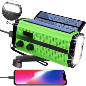 Lexium Noodradio solar opwindbaar - Radio - Noodradio - Weerradio - Radio voor Noodgevallen - Nood - Muziek - Nieuws - Noodpakket - Rampen - Praktisch - Zonneenergie