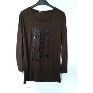 Shirt - C&S Paris - Kaki - Maat M