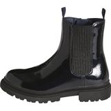 Knielaarzen - Marineblauw - Met Rits en Elastiek - Meisjes