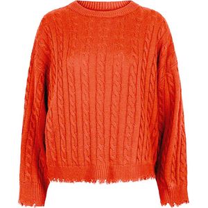 Esqualo sweater F23-18502 - Orange
