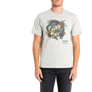 Replay - M3207.000.2660 - T-shirt - Wit