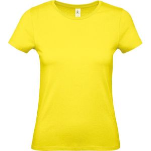 5 Pack B&C #E150 Ladies' T-shirt 100% katoen - Solar Yellow - M
