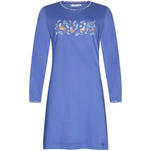 Rebelle - Forest Animals - Nachthemd - Blauw - Bio Katoen