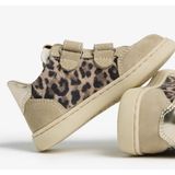 Nerogiardini Velours Perseo Bone Sneakers T.Aida Leo Wit+Ir T.Brill Pl - Streetwear - Kind
