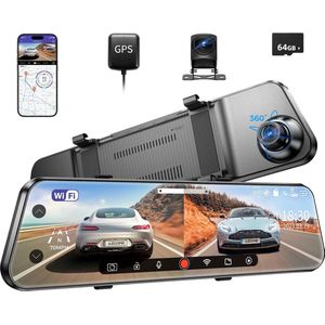 Dual Dashcam - Dashcam Voor en Achter - Auto Camera Dashcam - Dashcam Auto - Dual Dashcam voor Auto