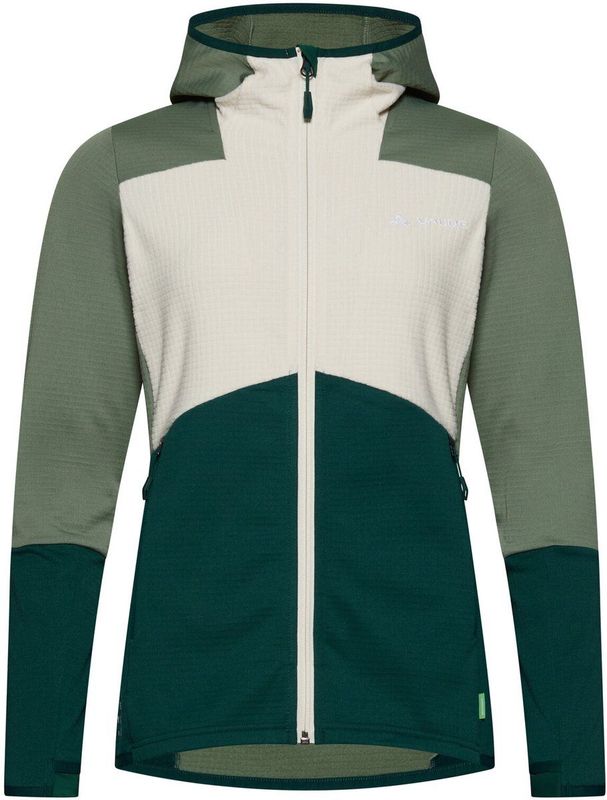 VAUDE - Monviso - Fleece Jacket - Dames - Met Kap - Outdoorjas