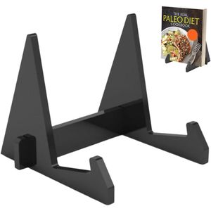 KitchenCraft Industrial Kitchen Cookbook Stand, Cookbook Holder, Tablet