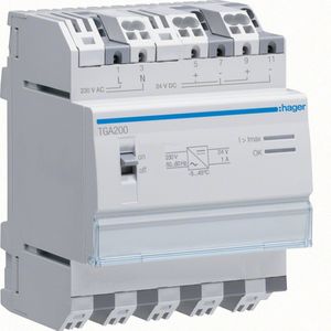Transformator - 24 V DC - 1 A - KNX-systeem