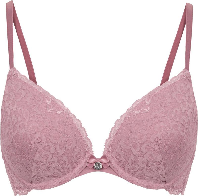 Hunkemöller - Voorgevormde Push-up Beugel Bh - Marine - Dames Lingerie