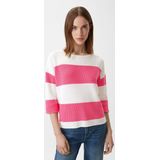 comma - Gebreide Trui - 100% Katoen - Losvallend - 3/4 Mouwen