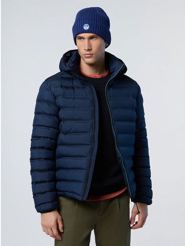North Sails - Laser Puffer - Jas - Marineblauw