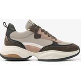 VIA VAI Pepper Storm Sneakers - Beige Groen - Maat 40