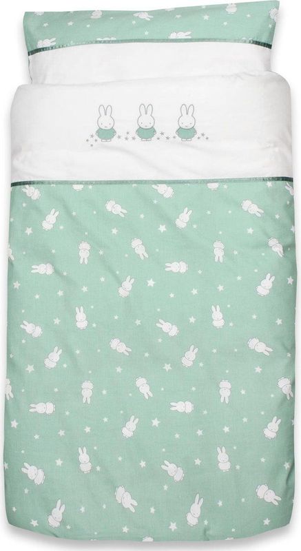 Briljant - Beddengoed - Jade - 100% Katoen - Dekbedovertrek en Kussensloop