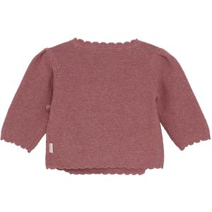 Noppies - Tega - Vest - Gemeleerd Roze - Baby