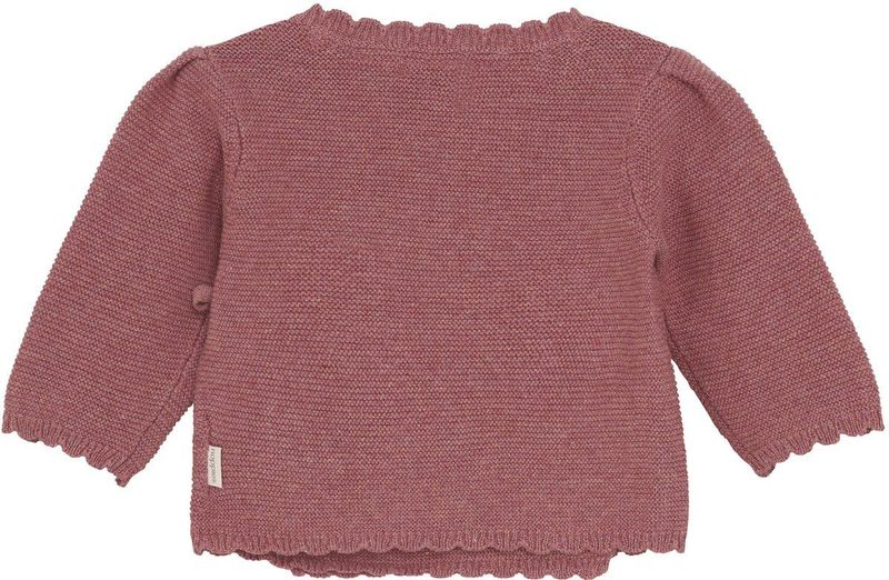 Noppies - Tega - Vest - Gemeleerd Roze - Baby