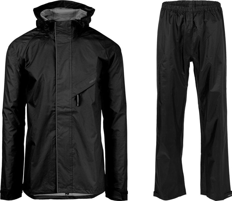 AGU Passat Regenpak Essential - Zwart - XS - Dames & Heren - Waterdicht