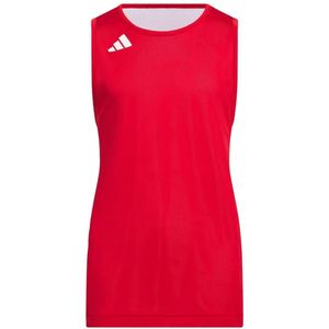 Adidas - 3G Speed Reversible - Basketball T-shirt - Rood - Aeroready - Mouwloos