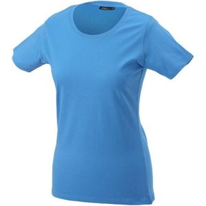 James and Nicholson Dames/dames Basic T-Shirt (Aqua)