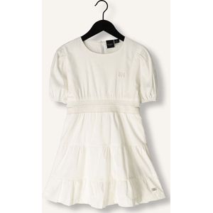 Nik & Nik Kira Dress Meisjes - Jurk - Wit - Maat 116