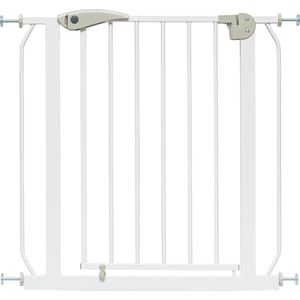 ib style Berrin XXL Traphekje - Extra Brede Doorgang - 150-160 cm - Wit