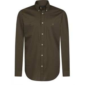 Felix Hardy Overhemd - Overhemden - 100% Katoen Heren Khaki - M