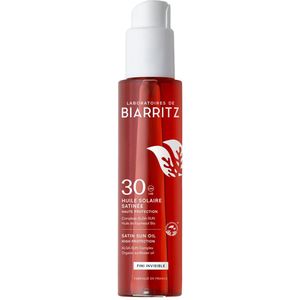 Laboratoires de Biarritz Satin Zonnebrandolie Invisible SPF30 125 ml