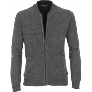 Casa Moda - Zip Vest Groen - Heren - Maat 3XL - Regular-fit