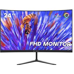 CRUA Curved Gaming Monitor (1K180HZ, 24 inch)