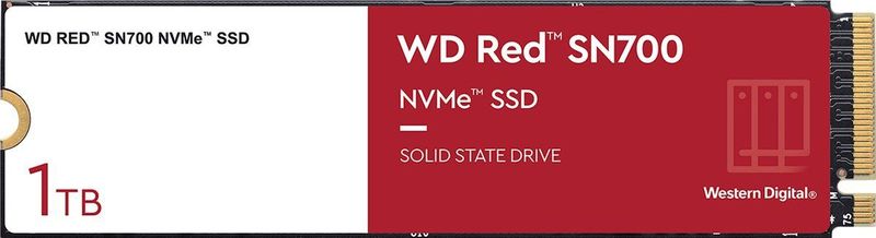 WD Red SN700 - NVMe SSD - 1 TB - Hoge Snelheid - M.2 2280