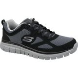 Skechers Burns-Agoura heren sneakers grijs - Maat 47.5 - Extra comfort - Memory Foam