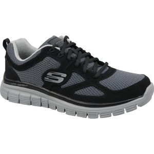 Skechers Burns-Agoura heren sneakers grijs - Maat 47.5 - Extra comfort - Memory Foam