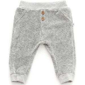 Bamboom Velvet Broekje Grijsmelee Mt. 62