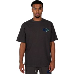 SIMI VALLEY T-SHIRT - GREY/BLUE XS