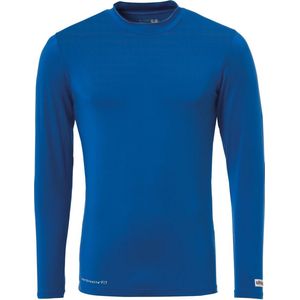 Uhlsport Distinction Colors Baselayer  Sportshirt performance - Maat 164  - Unisex - blauw