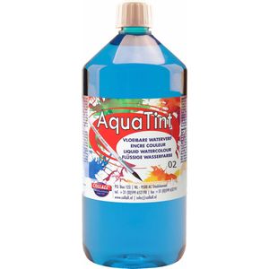 Ecoline / aquatint LICHT BLAUW flacon 1 liter