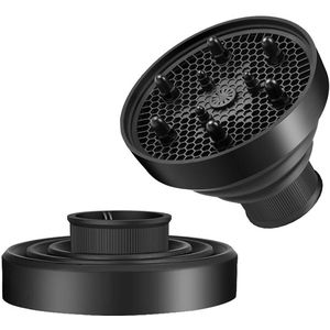 diffuser - diffuser fohn - Diffuser fohn opzetstuk universal – Universeel met siliconen voor krullen universele borstel - haardroger