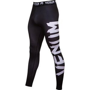 Venum Giant Spats - Black White - Zwart - XL