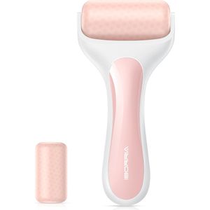 IBORRIA R1 Ice Roller – Gezichtsverzorging – IJsroller Gezicht – Gezichtsroller IJs – Face Roller - Gua Sha Massage – Gezichtsmassage Apparaat - Roze