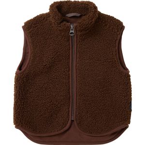 Noppies Boys indoor bodywarmer Teddy sleeveless Jongens Jas - Raindrum - Maat 62