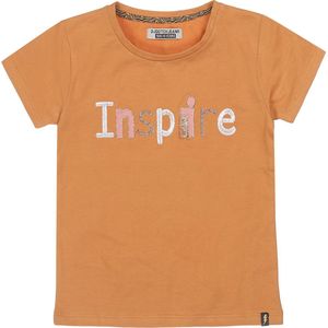 DJ Dutchjeans - Meisjes shirt - Camel - Maat 116