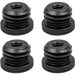 Adapter voor Statief en Microfoonstandaard - 2 stuks 1/4 naar 5/8-11 Reduceeradapter